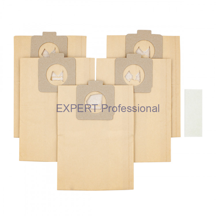 ROCKSTAR MLX2.P(5F) бумажные мешки для пылесоса MOULINEX Compact, 5 шт + микрофильтр