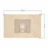 ROCKSTAR DW1.P(5) бумажные мешки для пылесоса DAEWOO DU 105, 5 шт