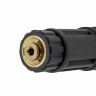 ROCKSTAR HPW-K522 муфта для крепления пеногенератора с пистолетом к мойке Karcher K2, K3, K4, K5, K6, K7, резьба M22*1.5 внут, пластик/латунь