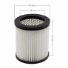 ROCKSTAR HMF701 фильтр для пылесосов Zero ZN-02300, Zero ZN-02400, синтетический